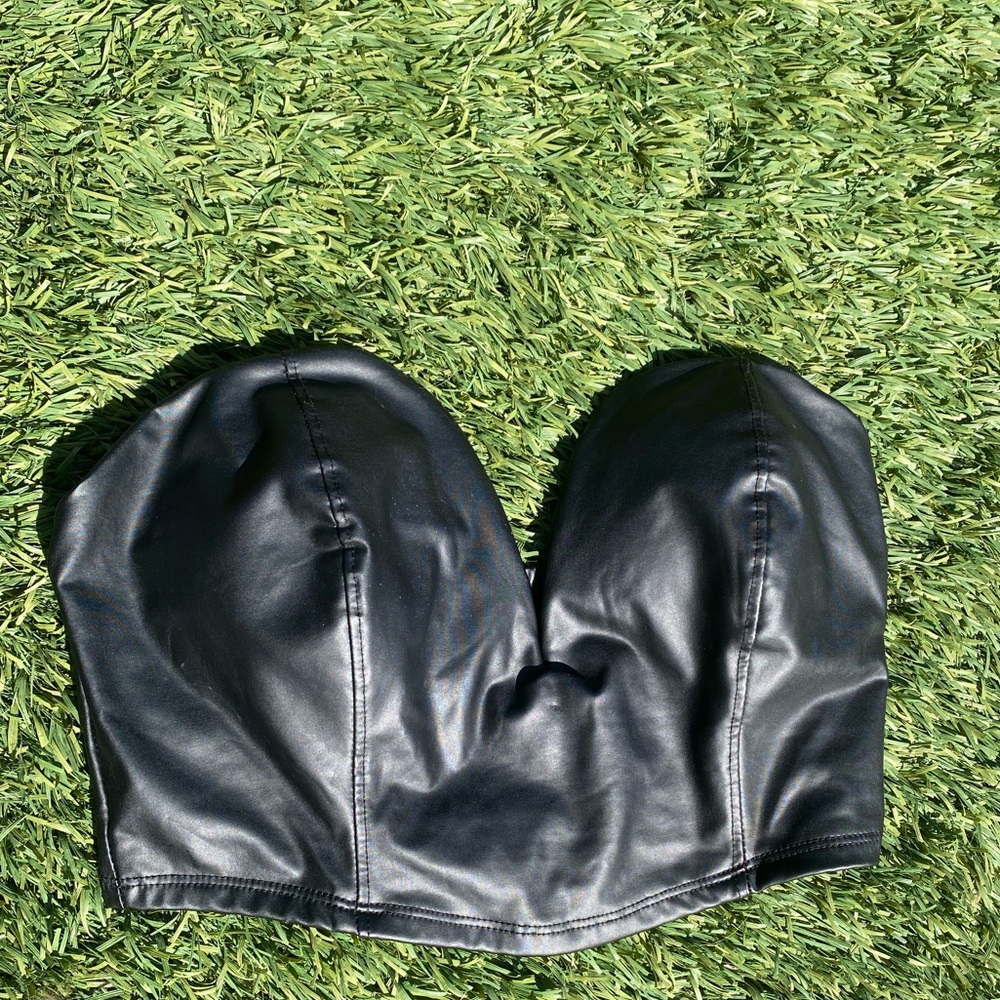 Leather top